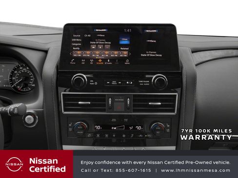 Certified 2024 Nissan Armada Platinum w/ Captain's Chairs Package RWD image 7