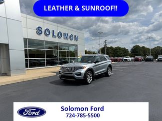 Certified 2020 Ford Explorer Platinum w/ Premium Technology Package image 1