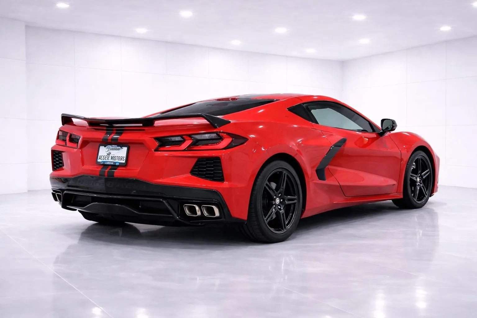 Used 2021 Chevrolet Corvette Stingray Preferred Cpe w/ Z51 Performance Package RWD image 5
