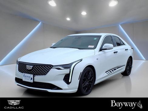 Certified 2024 Cadillac CT4 Luxury w/ Sun And Sound Package RWD image 1