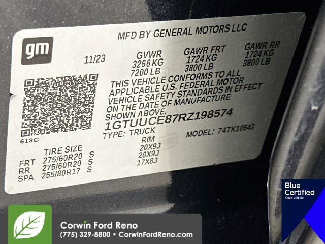 Used 2024 GMC Sierra 1500 Elevation w/ X31 Off-Road Package AWD/4WD image 36