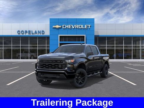 New 2026 Chevrolet Silverado 1500 Custom w/ Turbomax Blackout Package AWD/4WD image 9