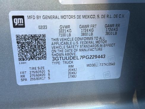Certified 2023 GMC Sierra 1500 SLT w/ SLT Premium Plus Package AWD/4WD image 34