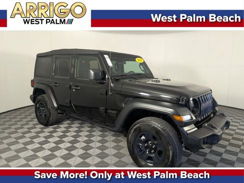 Certified 2022 Jeep Wrangler Unlimited Sport image 1