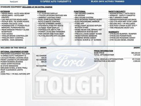New 2026 Ford F250 Lariat image 2