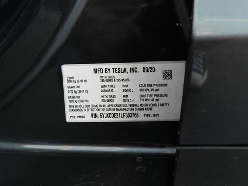Used 2020 Tesla Model X Long Range AWD/4WD image 42