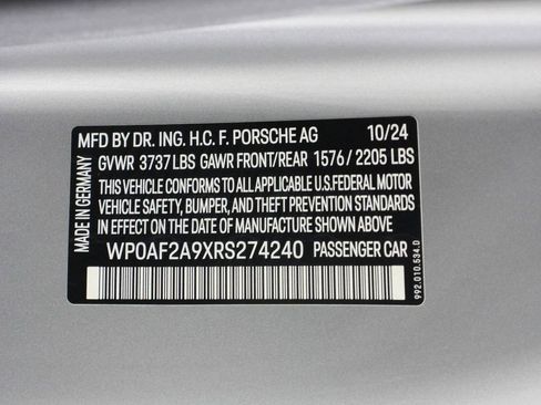 Certified 2024 Porsche 911 GT3 RS RWD image 17