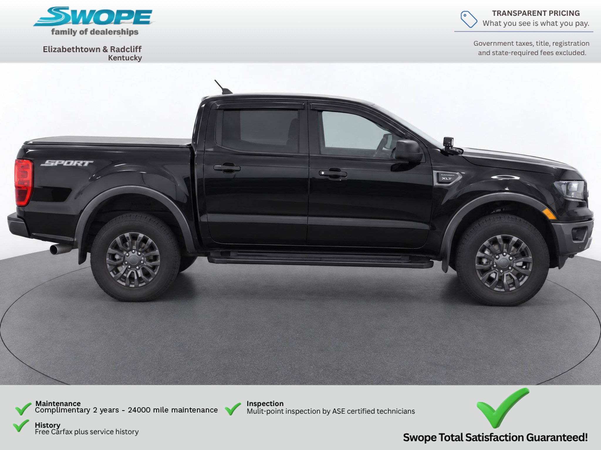 Used 2019 Ford Ranger XLT w/ Equipment Group 302A Luxury RWD image 4