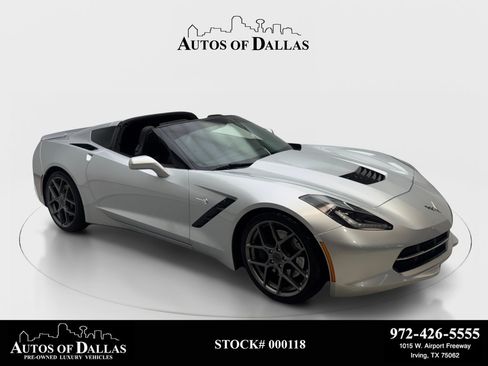 Used 2014 Chevrolet Corvette Stingray Coupe w/ Battery Protection Package RWD image 1