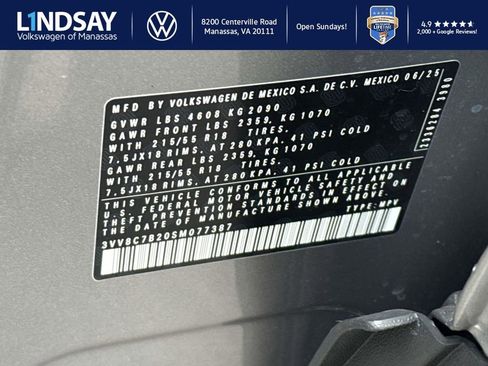 Used 2025 Volkswagen Taos S image 25