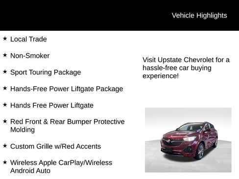 Used 2023 Buick Encore GX Select w/ Sport Touring Package image 9