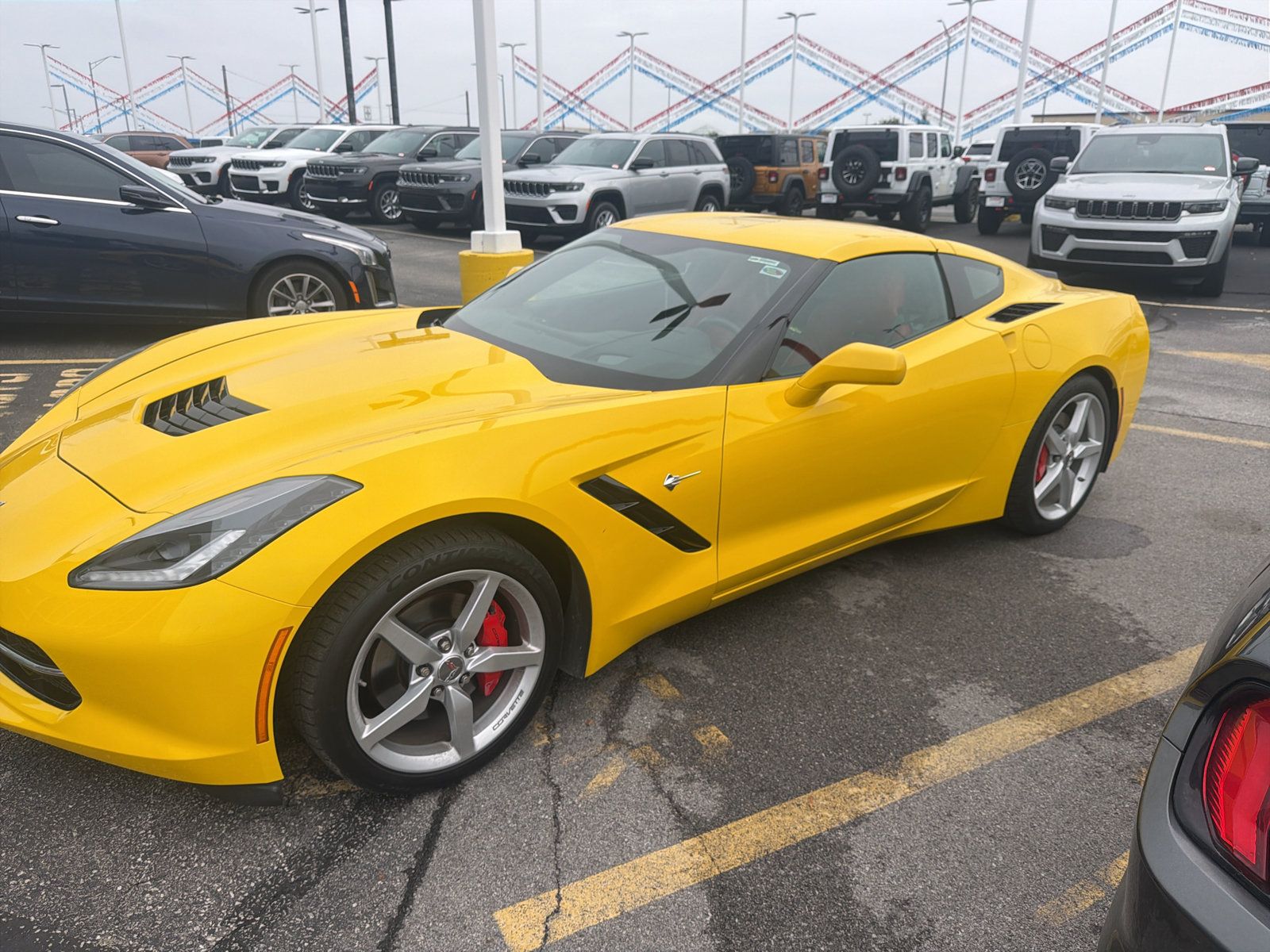 Used 2014 Chevrolet Corvette Stingray Coupe w/ 2LT Preferred Equipment Group RWD image 2