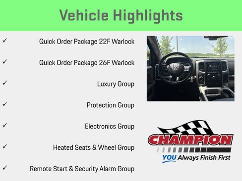 Used 2019 RAM 1500 Warlock AWD/4WD image 12