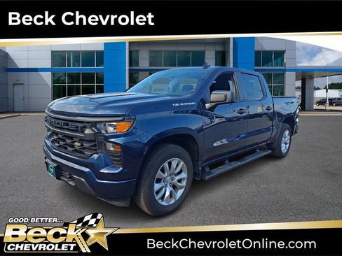 Certified 2023 Chevrolet Silverado 1500 Custom AWD/4WD image 1