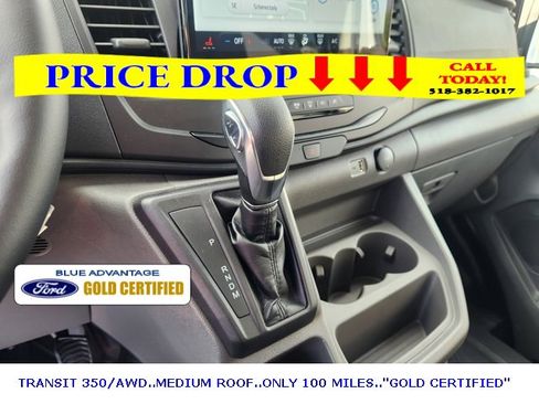 Certified 2024 Ford Transit 350 148 Medium Roof AWD w/ Upfitter Package image 20