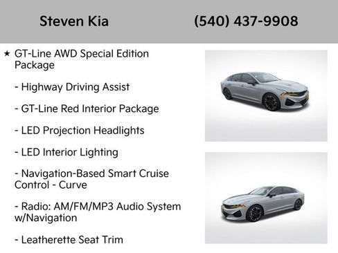 Certified 2021 Kia K5 GT-Line AWD/4WD image 15