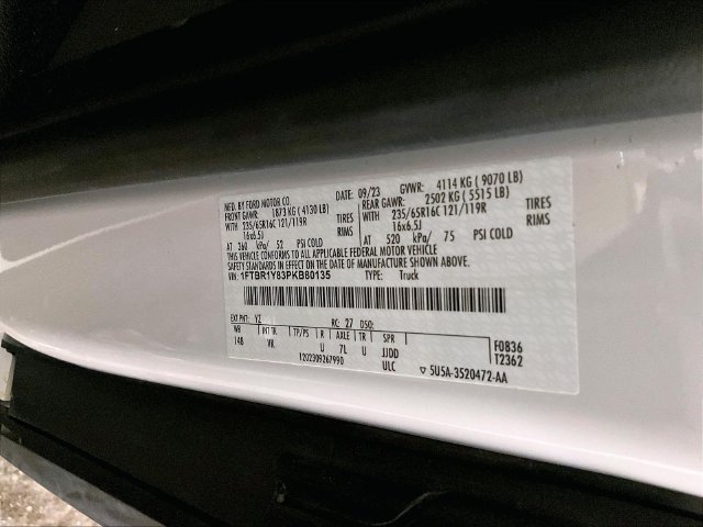 Used 2023 Ford Transit 250 Low Roof w/ Load Area Protection Package RWD image 30