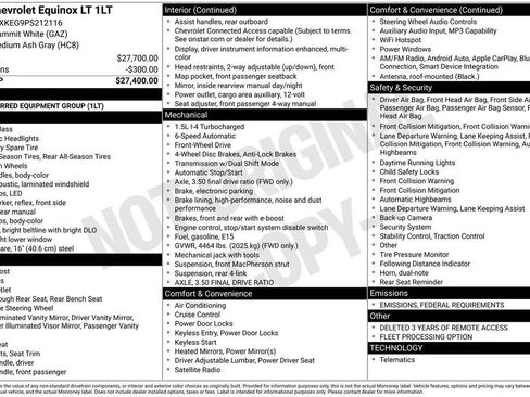 Used 2023 Chevrolet Equinox LT image 44