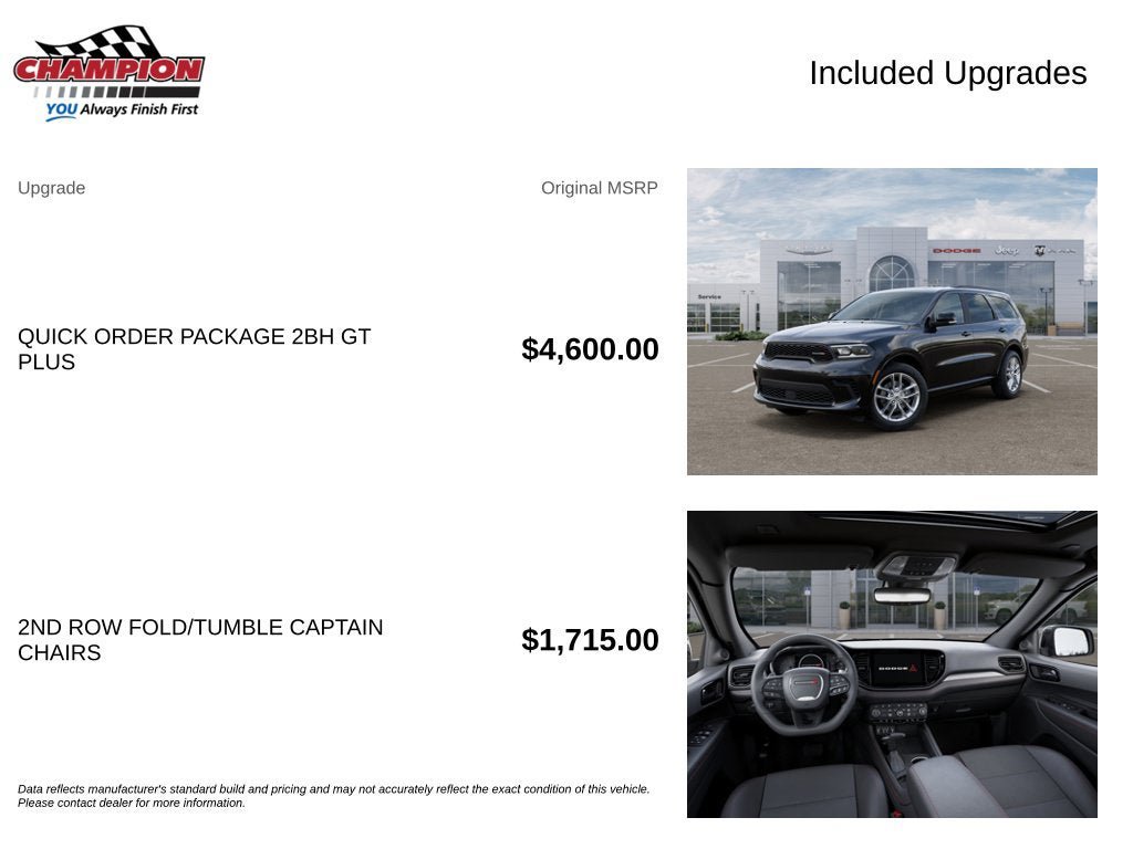 New 2026 Dodge Durango GT AWD/4WD image 6