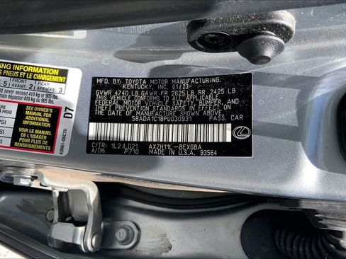 Used 2023 Lexus ES 300h w/ Premium Package FWD image 20