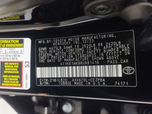 Used 2024 Toyota Camry XSE image 40