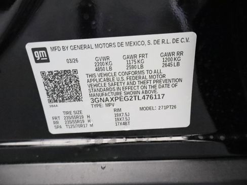 New 2026 Chevrolet Equinox LT w/ Convenience Package II AWD/4WD image 36