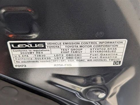 Used 2025 Lexus RX 350h w/ Convenience Package AWD/4WD image 24