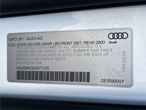 Used 2020 Audi A6 2.0T Premium w/ Convenience Package AWD/4WD image 26