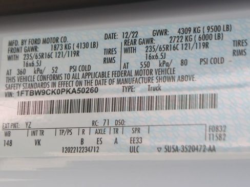 Used 2023 Ford E-Transit Medium Roof RWD image 46