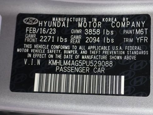 Certified 2023 Hyundai Elantra SEL w/ Preferred Accessory Package image 28