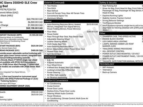 Used 2020 GMC Sierra 3500 SLE w/ Fleet Comfort Package AWD/4WD image 5