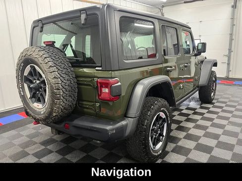 Used 2022 Jeep Wrangler Unlimited Rubicon w/ Steel Bumper Group AWD/4WD image 3