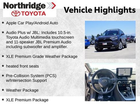 Used 2025 Toyota RAV4 XLE Premium w/ Weather Package AWD/4WD image 2