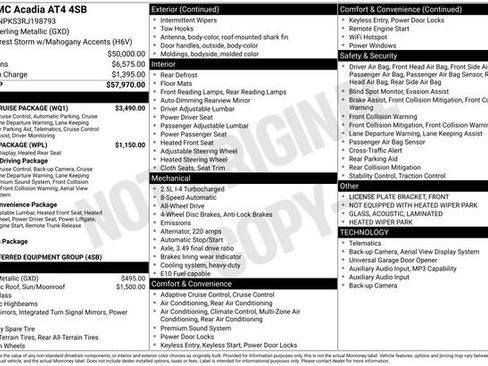 Used 2024 GMC Acadia AT4 w/ Super Cruise Package AWD/4WD image 1