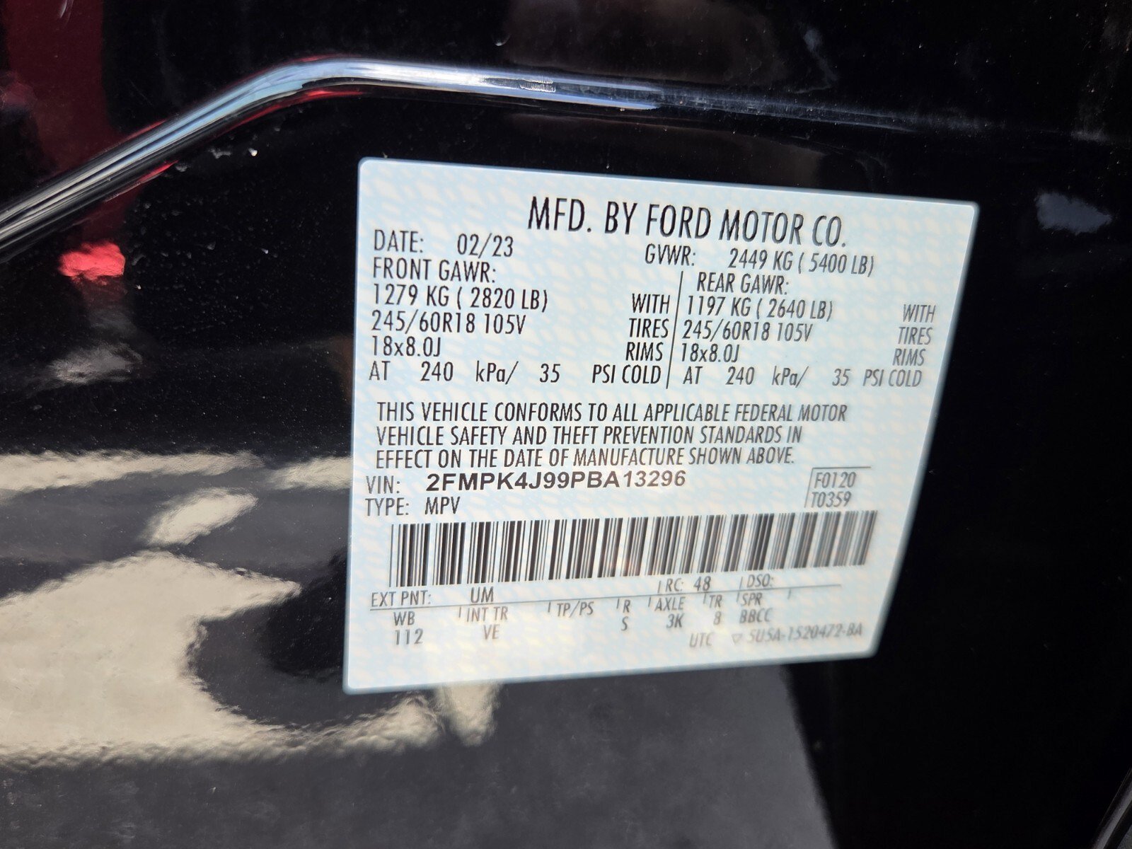 Used 2023 Ford Edge SEL w/ Convenience Package AWD/4WD image 21