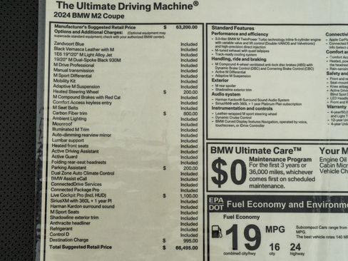 Used 2024 BMW M2 image 25