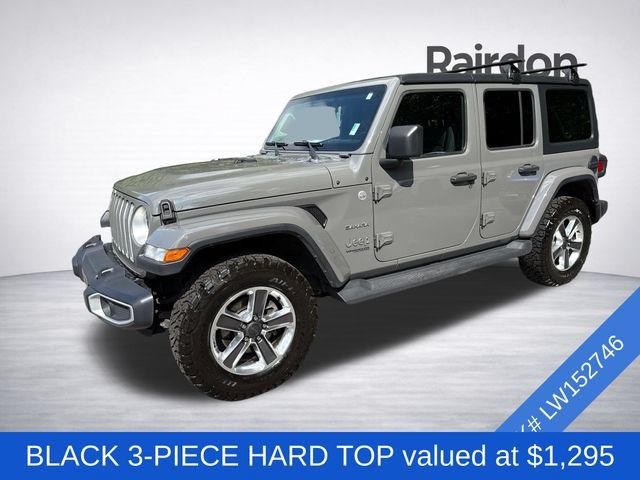 Used 2020 Jeep Wrangler Unlimited Sahara AWD/4WD image 3