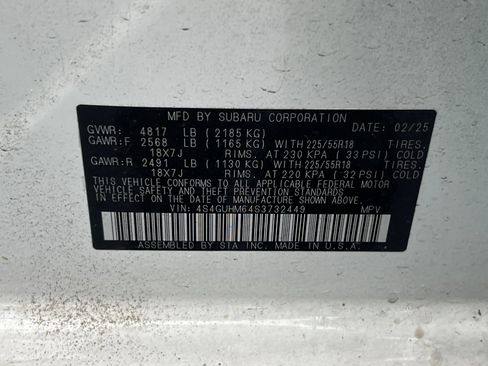 Used 2025 Subaru Crosstrek 2.5i Limited w/ Crosstrek Mirror Package image 29