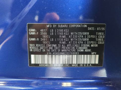 Used 2025 Subaru Crosstrek 2.5i Limited image 34