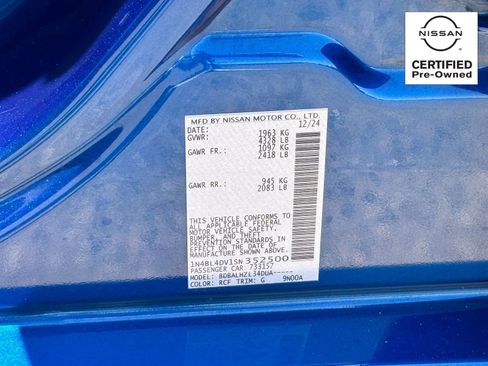 Certified 2025 Nissan Altima 2.5 SV FWD image 29