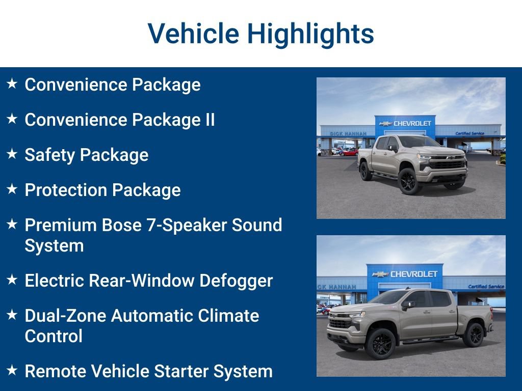 New 2026 Chevrolet Silverado 1500 RST w/ Safety Package AWD/4WD image 3