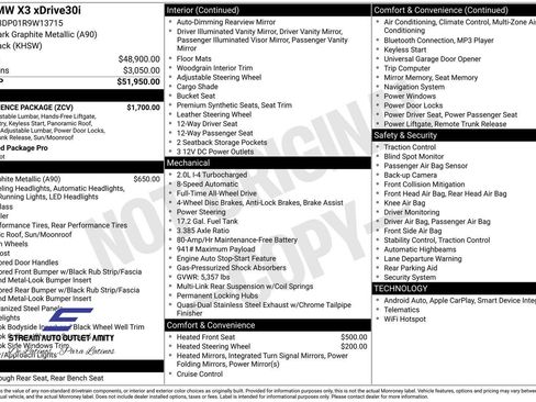 Used 2024 BMW X3 xDrive30i image 39