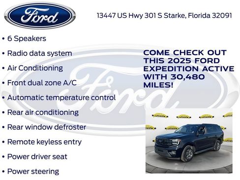 Certified 2025 Ford Expedition Active RWD image 22