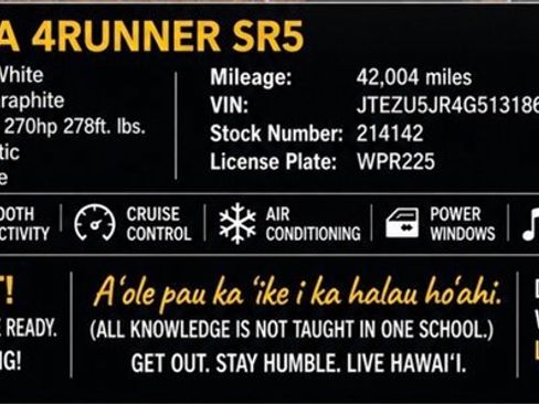 Used 2016 Toyota 4Runner SR5 RWD image 2