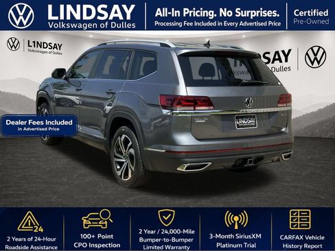 Used 2022 Volkswagen Atlas SEL AWD/4WD image 5