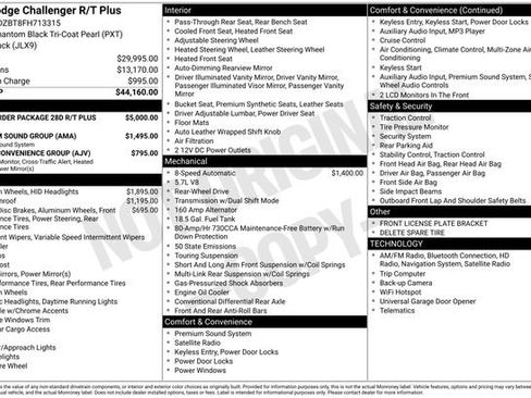 Used 2015 Dodge Challenger R/T Plus image 1