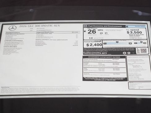 New 2026 Mercedes-Benz GLC 300 4MATIC image 32
