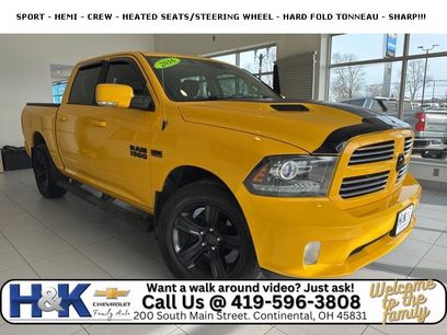 Used 2016 RAM 1500 Sport w/ Stinger Yellow Sport Package