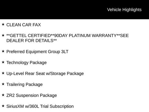 Used 2025 Chevrolet Silverado 1500 ZR2 w/ Technology Package AWD/4WD image 5