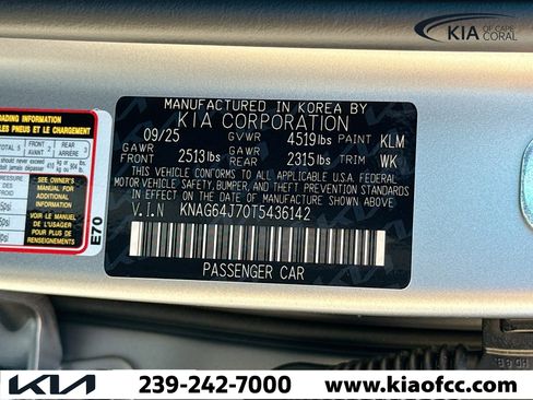 New 2026 Kia K5 GT-Line image 40